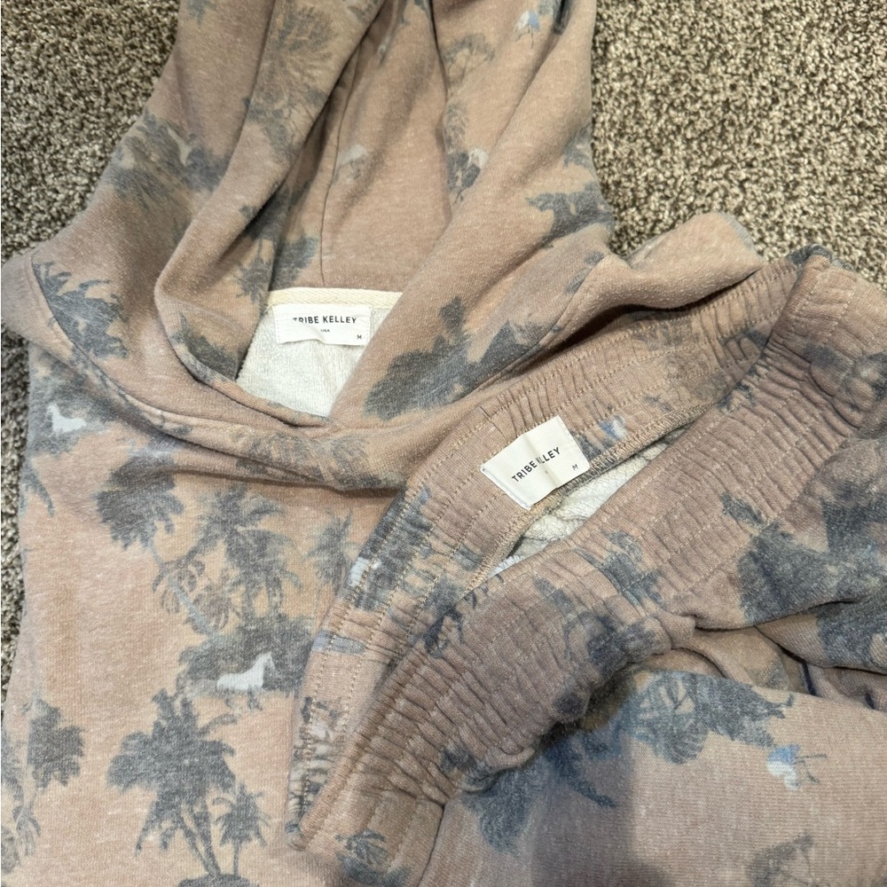 Tribe Kelley beach cowboy hoodie sz M - Picture 3 of 3